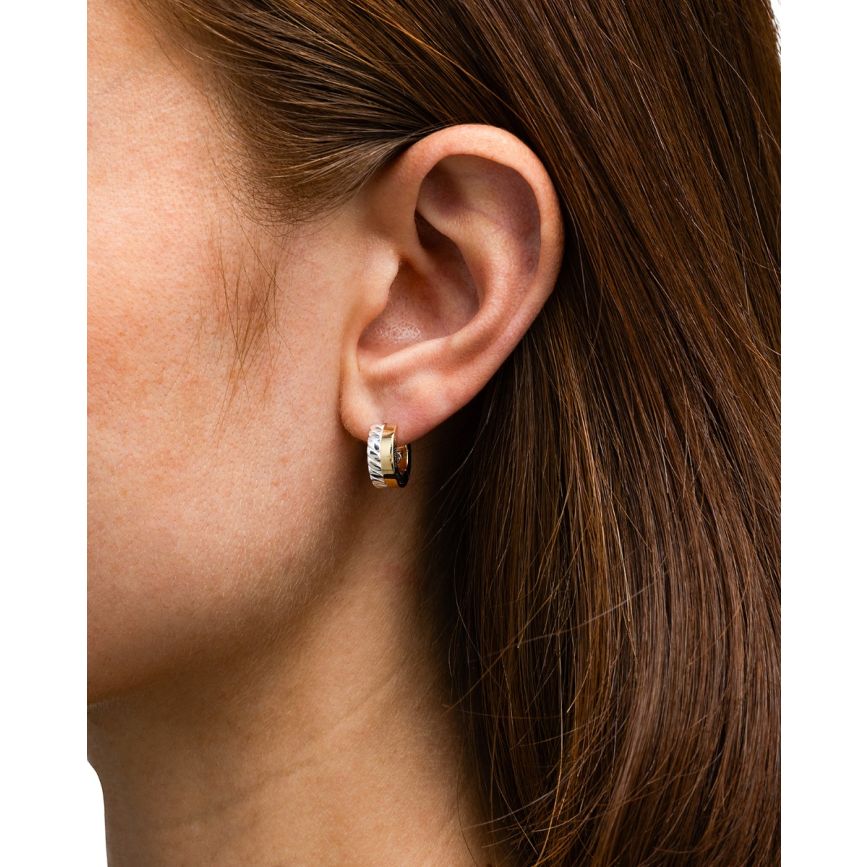 Buddha to Buddha Dual Hoops Barbara GV 002J03199E900 - Afbeelding 3