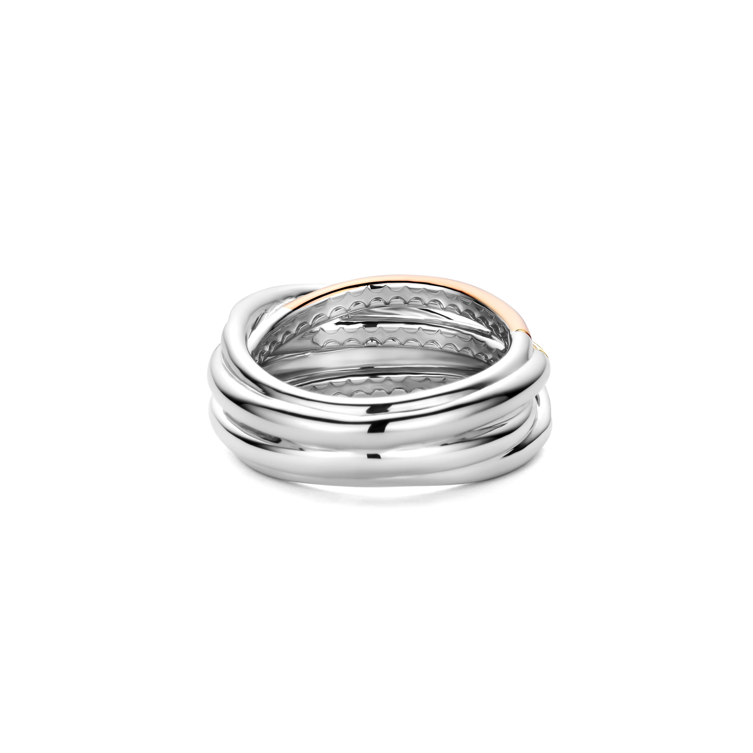 Ti Sento Ring tricolor zirconia 12318ZT - Afbeelding 4