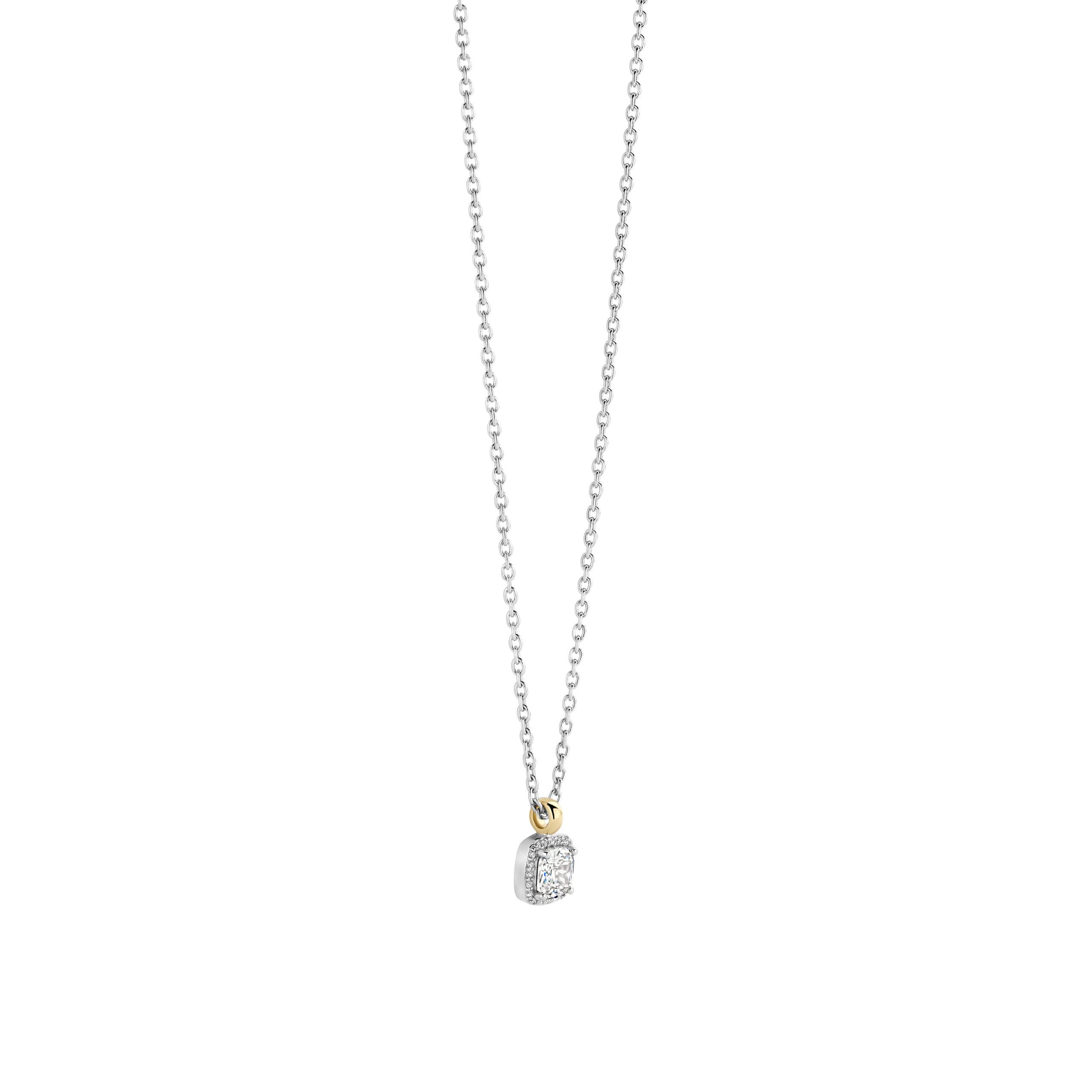 Ti Sento Zirconia verguld 34103ZY/42 - Afbeelding 2