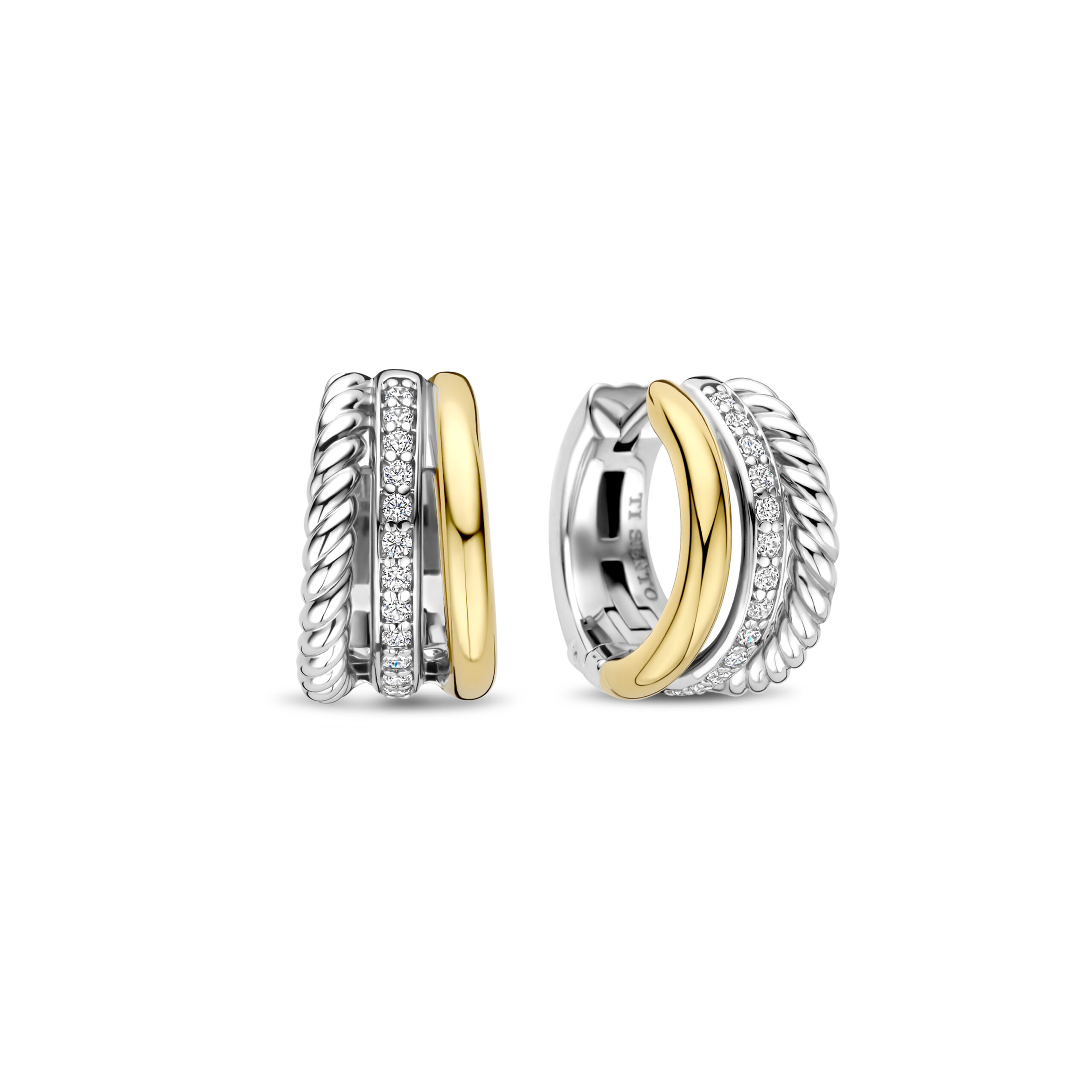 Ti Sento Oorringen bicolor 78025ZY