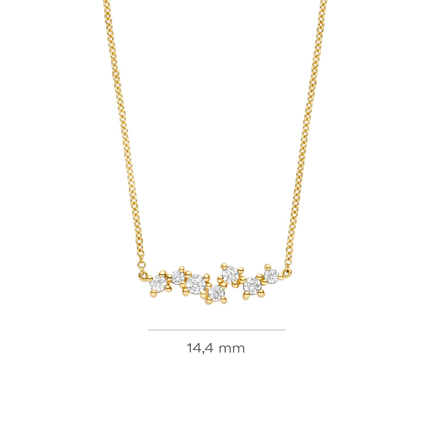 Blush 14k zirconia 3191YZI - Afbeelding 3