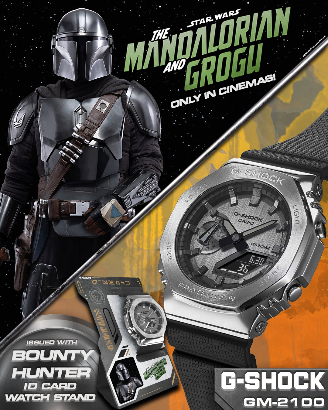 Casio G-Shock Mandalorian GM-2100-1AER-MAN - Afbeelding 3