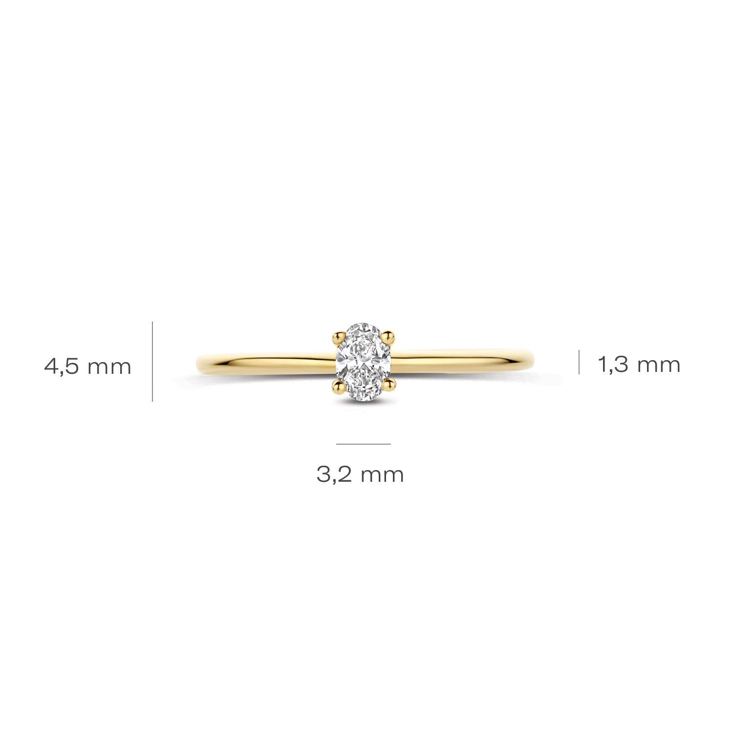 Blush 14k LabGrown LG1078Y/54 - Afbeelding 5