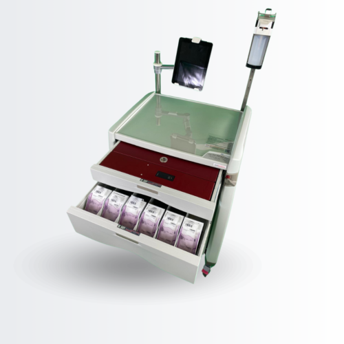 Baxterwagen met opiatenkluis