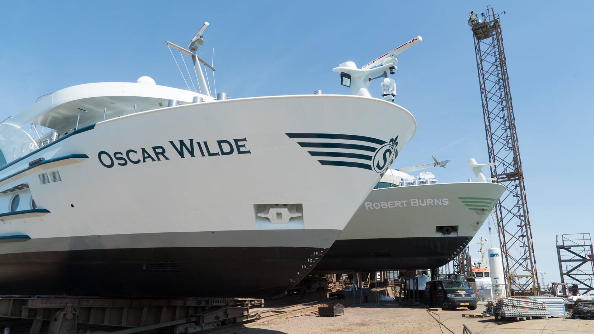 Oscar Wilde – river cruise ship works Oscar Wilde - river cruise ship works