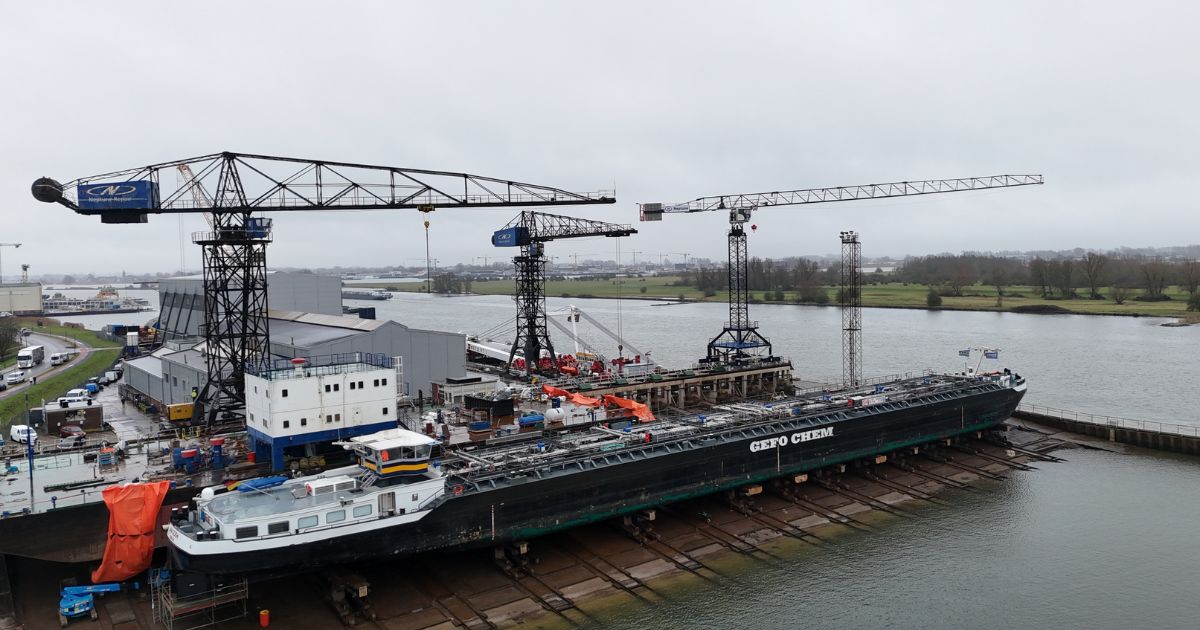 installation new crane
