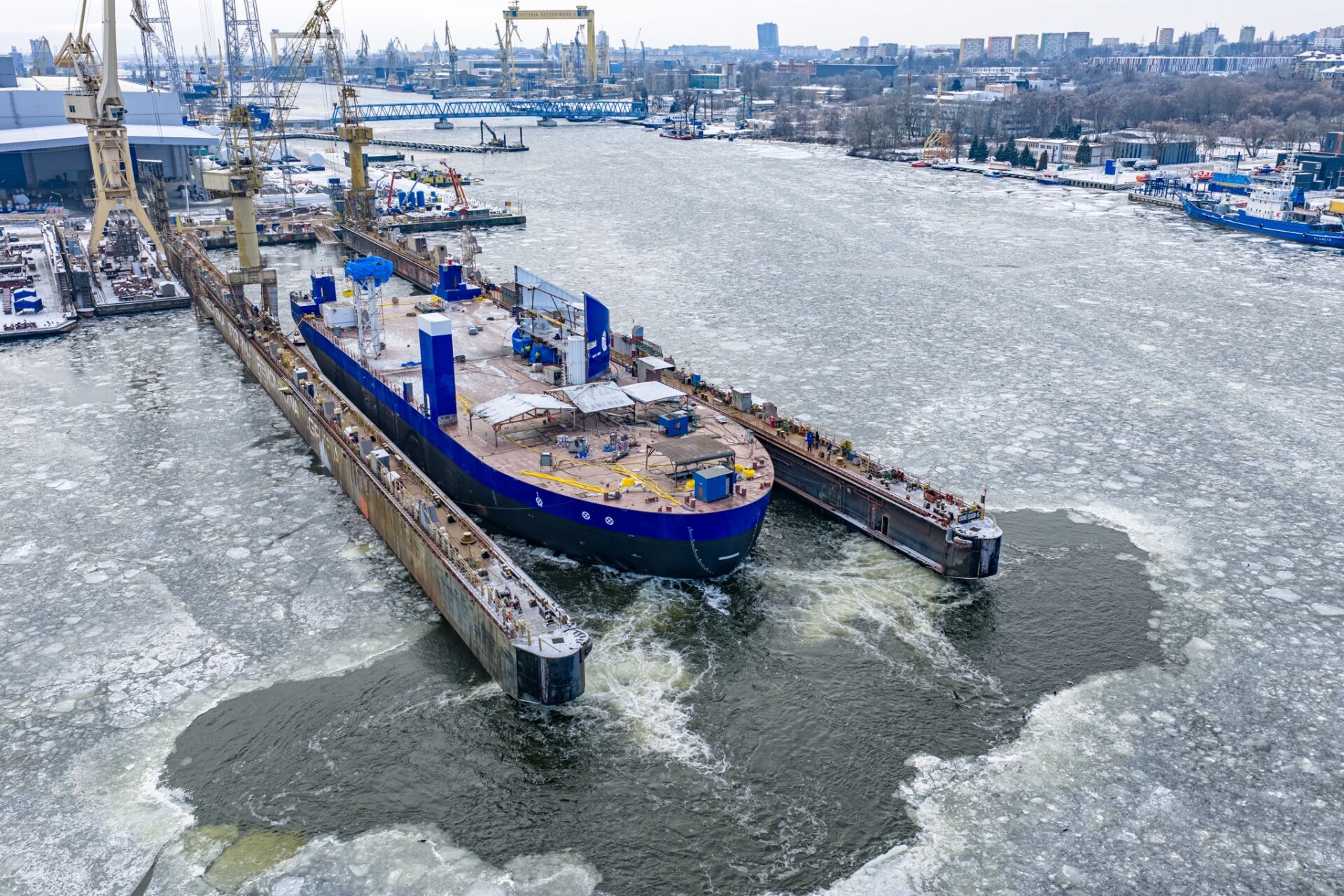 launched vessel