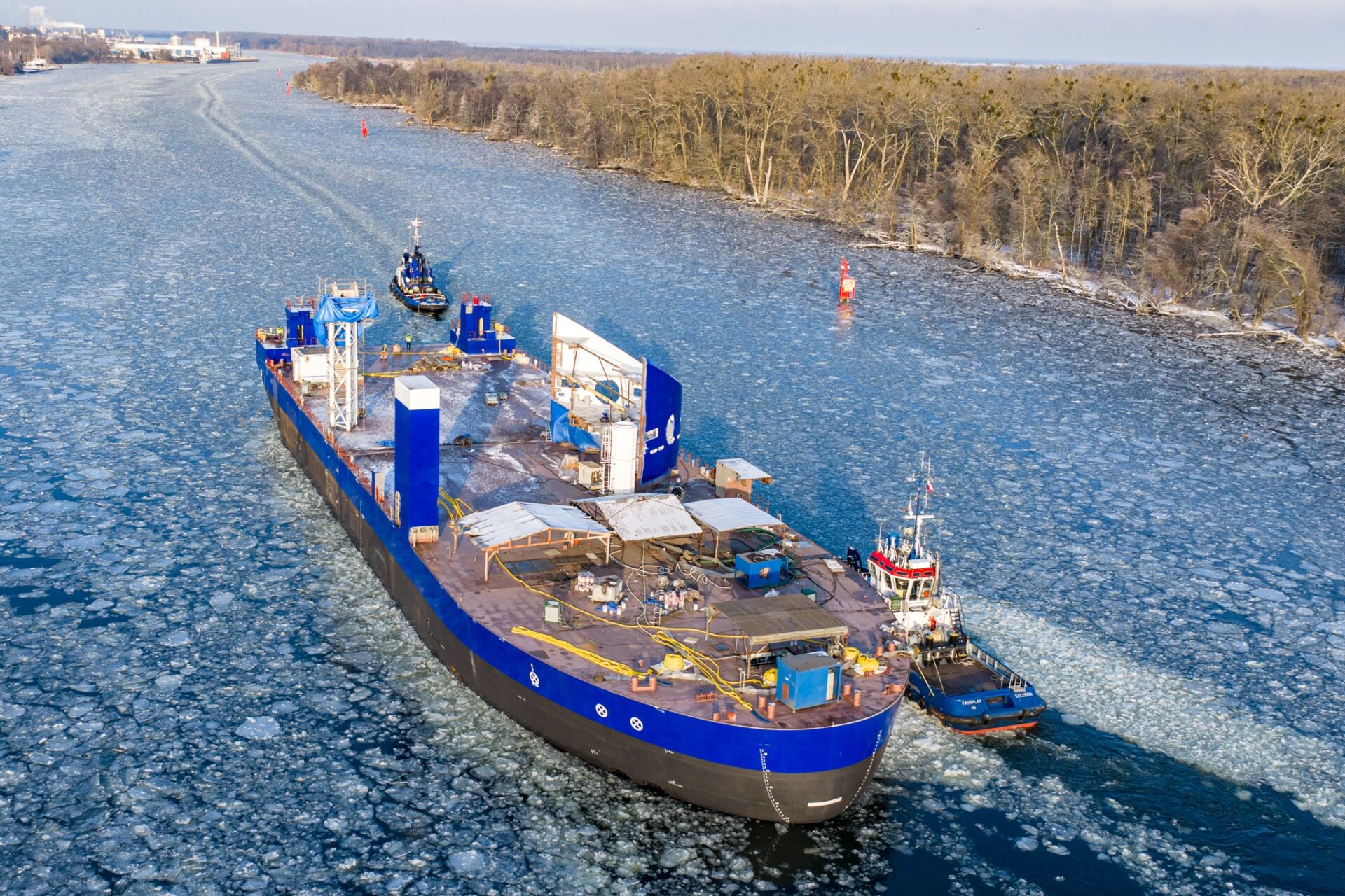 vessel put afloat