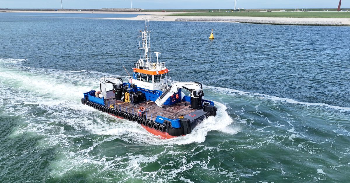 Sea trial EuroCarrier 2611 NP676