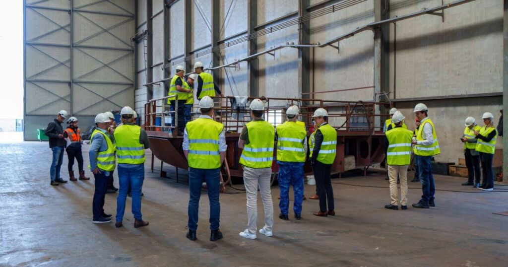 Keel laying royal navy