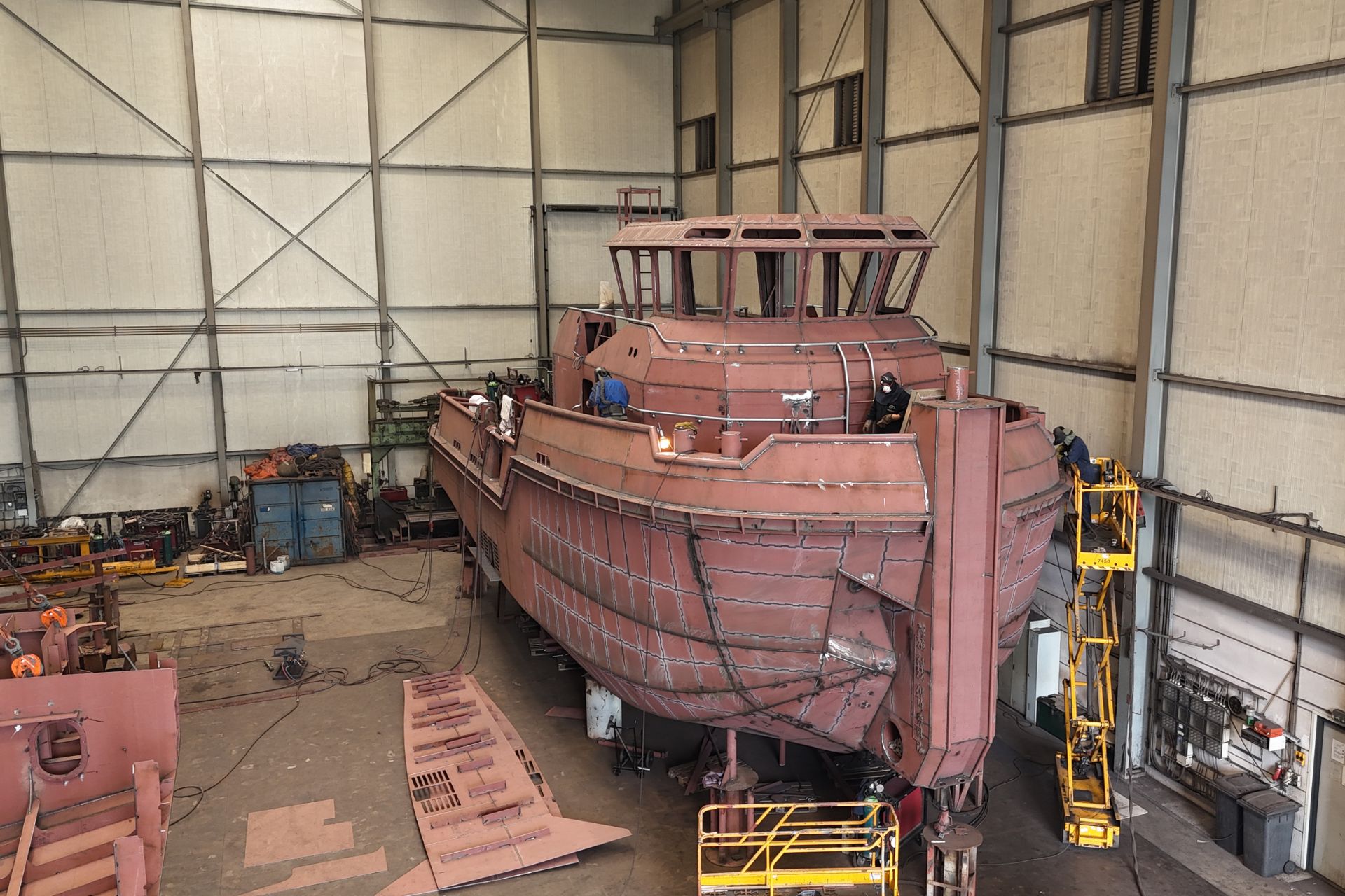 Second vessel for the Royal Netherlands Navy under construction